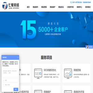 武汉网站设计制作造页关键词优化微信小程序开发推广_七星网络